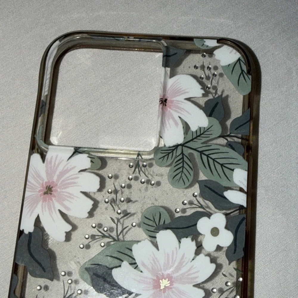 Rifle Paper Co Clear Willow Case for Apple iPhone 13 Pro Max‎ (6.7